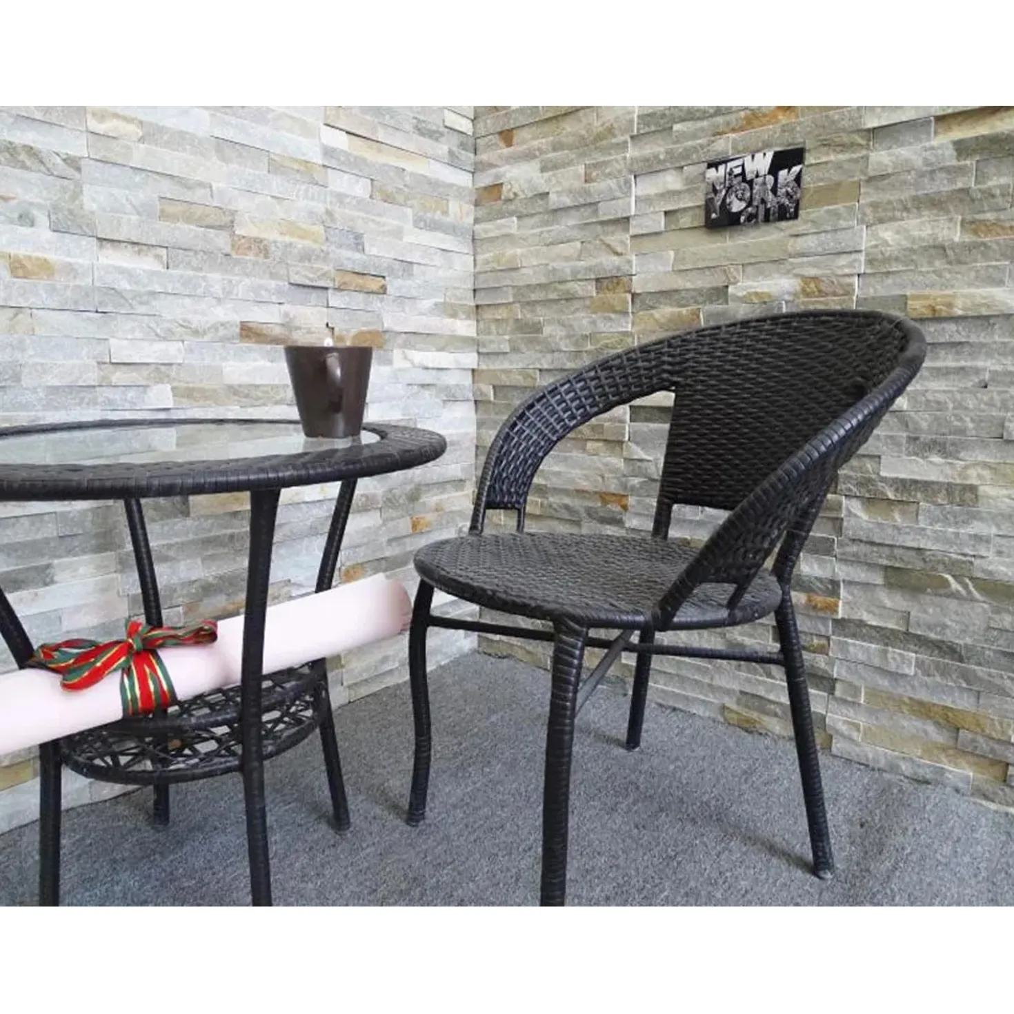 Rivestimento Pietra naturale beige 13 x 38 cm