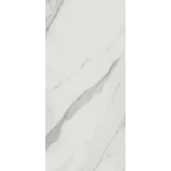 Rivestimento prottetivo in gomma laminata effetto marmo bianco 120x270 cm