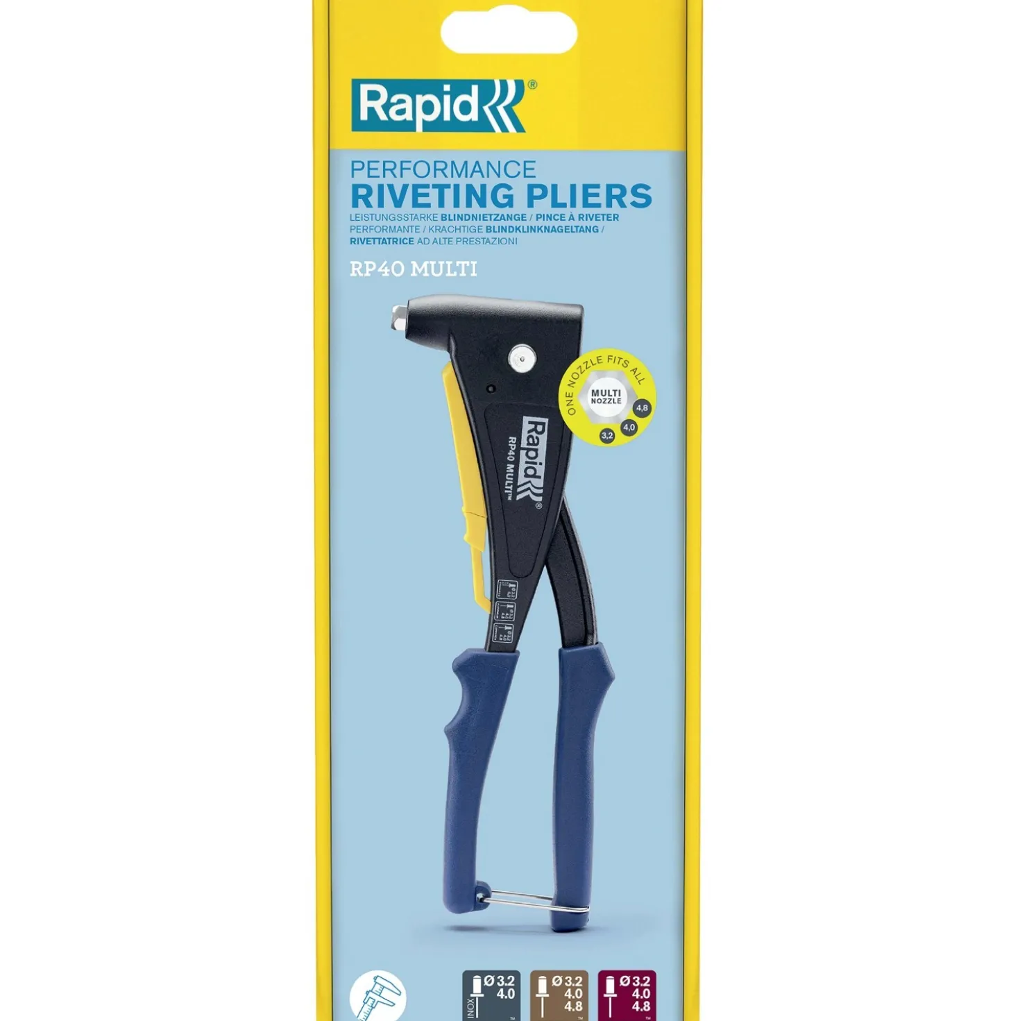 Rivettatrice Rapid RP40 MULTI