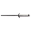 Rivetti Rapid Acciaio INOX Ø4.8 x 18 mm Conf. da 50 Pezzi e Punta Trapano incl