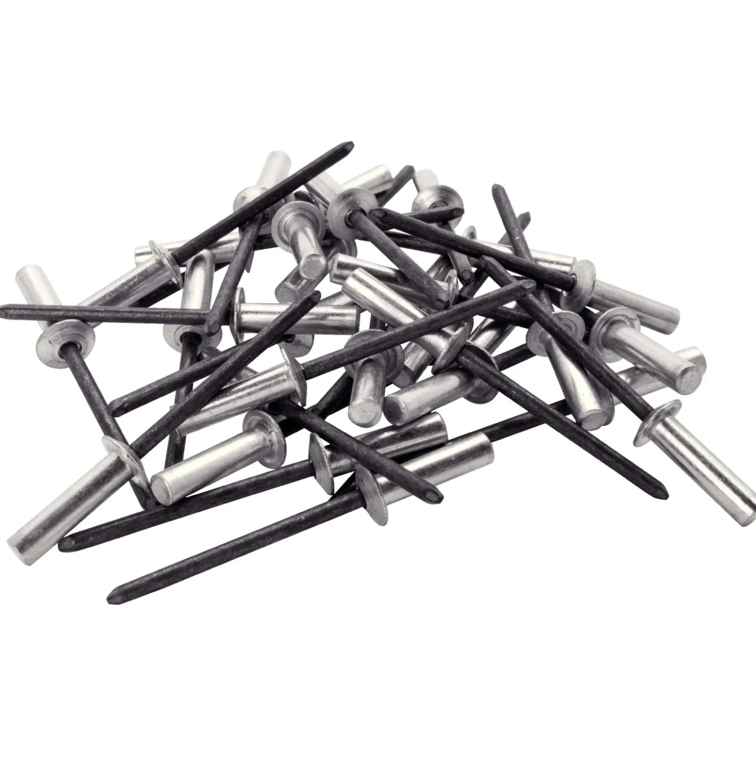 Rivetti Rapid Impermeabili Ø4.0 x 12 mm Conf. da 50 Pezzi e Punta Trapano incl