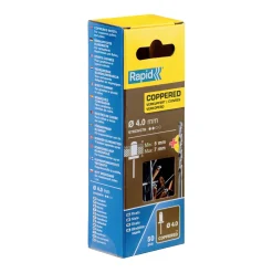 Rivetti Rapid Ramati Ø4,0 x 10 mm Confezione da 50 Pezzi