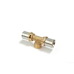 RM153 Raccordo a Tee filettato maschio a pressare 1/2"-16x2 mm