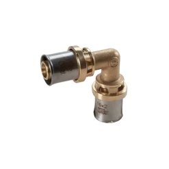 RM122 Raccordo curvo 90° a pressare multipinza diametro 20 x 2 mm