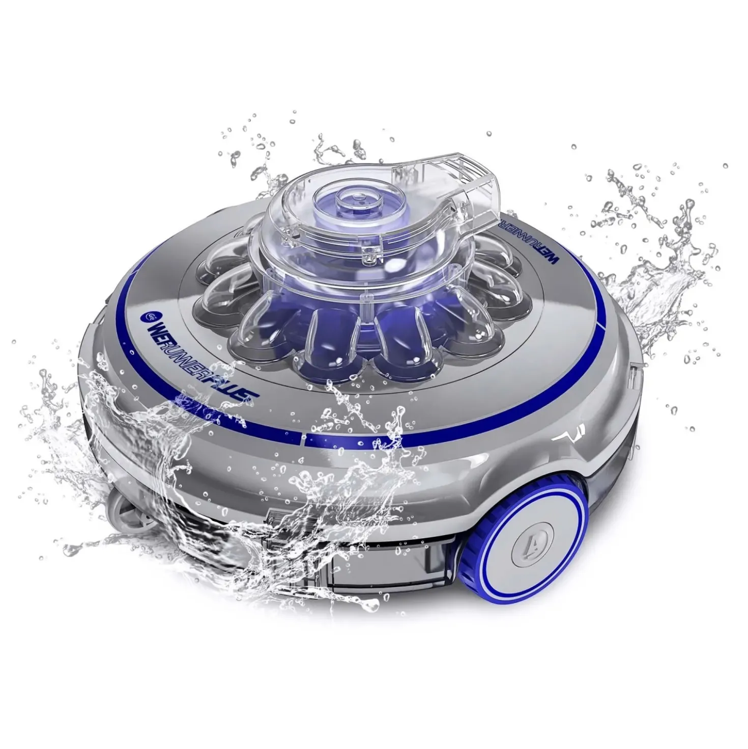 Robot a batteria per piscina Gre Wet Runner Plus filtro 4 l 27 W