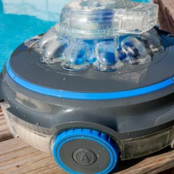Robot a batteria per piscina Gre Wet Runner Plus filtro 4 l 27 W