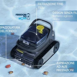 Robot a batteria per piscine op-li 2100 pixel Zodiac