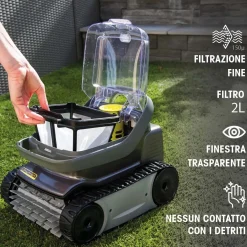 Robot a batteria per piscine op-li 2100 pixel Zodiac