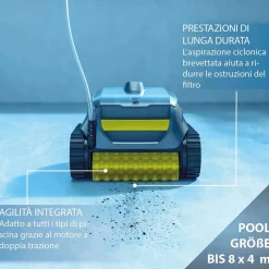 Robot per piscine Zodiac Sweepy SWY 3520 aspirazione ciclonica