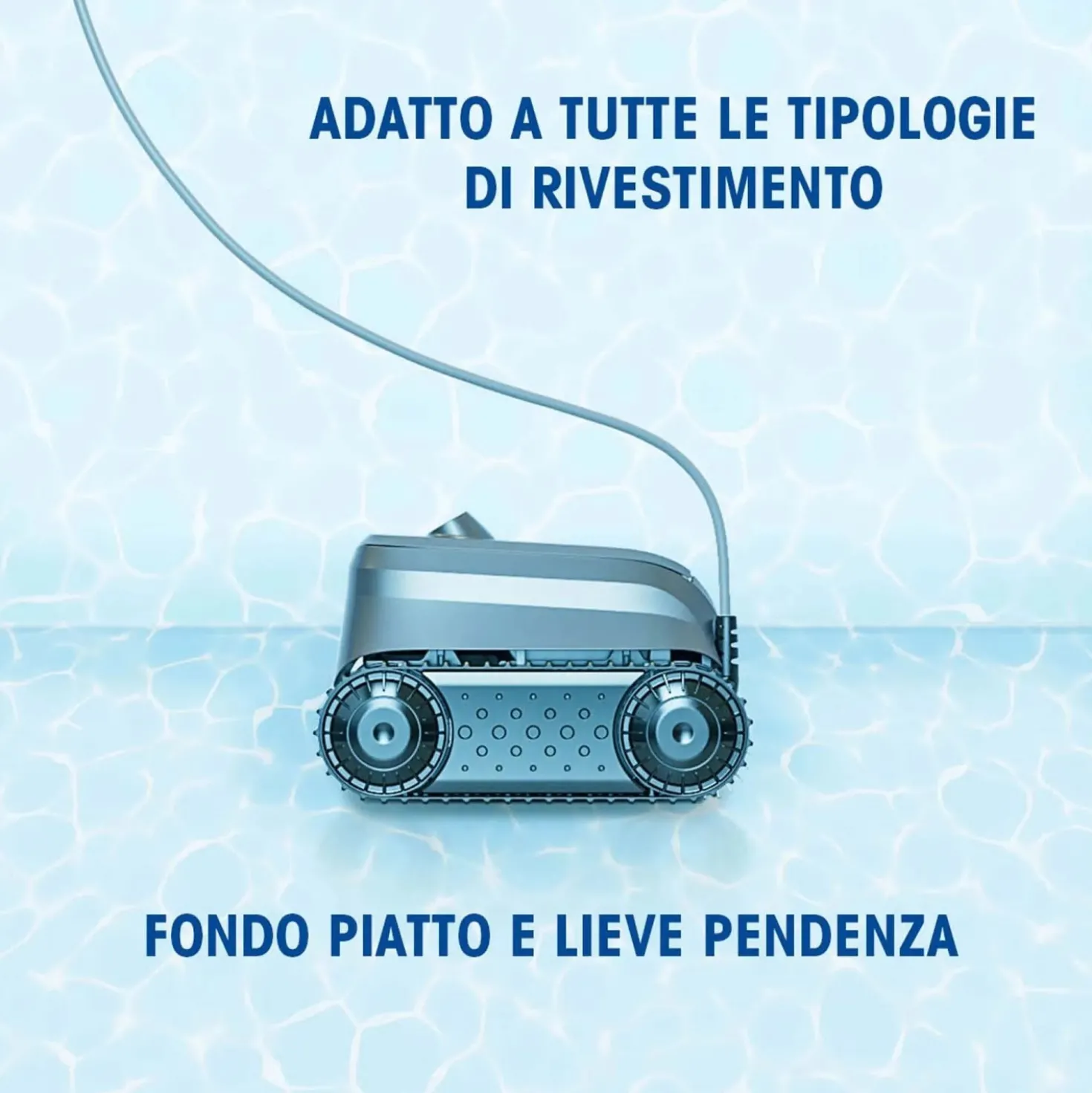 Robot per piscine Zodiac Sweepy SWY 3520 aspirazione ciclonica