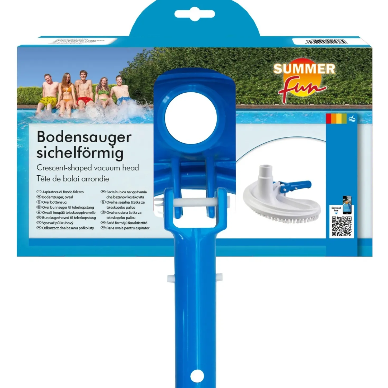 Robot per pulizia fondo piscina