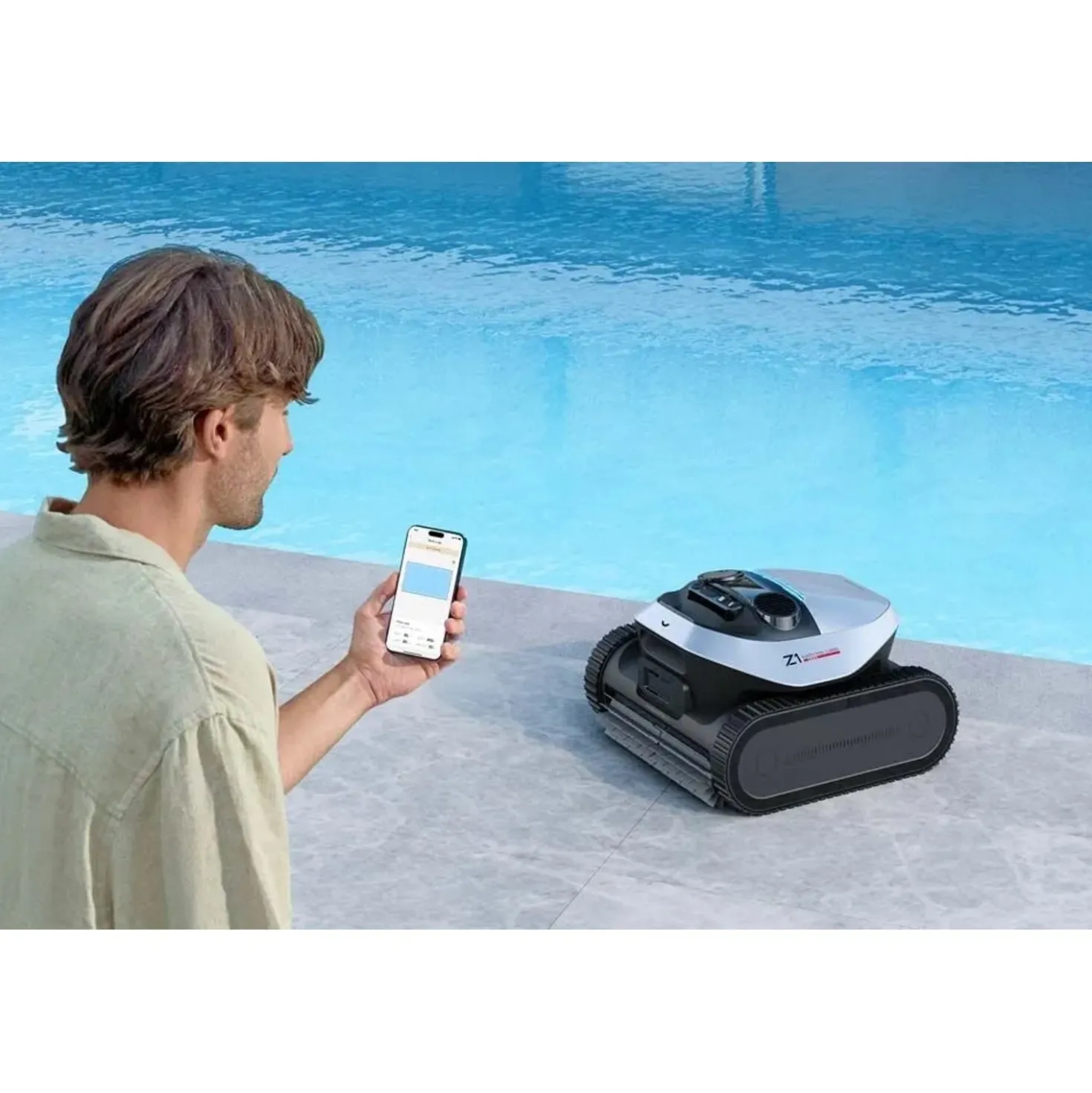 Robot pulitore per piscina Dreame senza fili