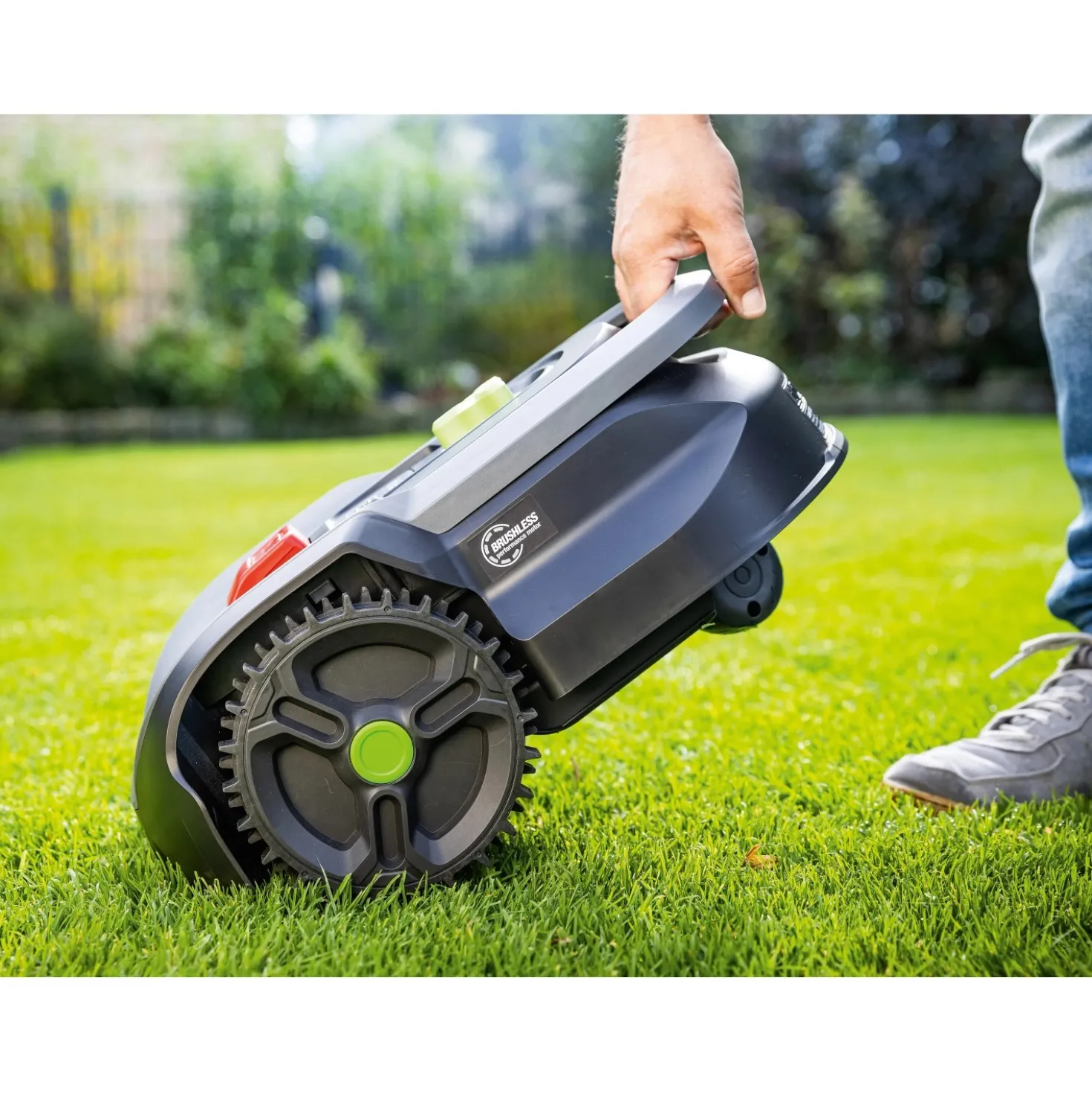 Robot tagliaerba a batteria 4Garden 300 m²