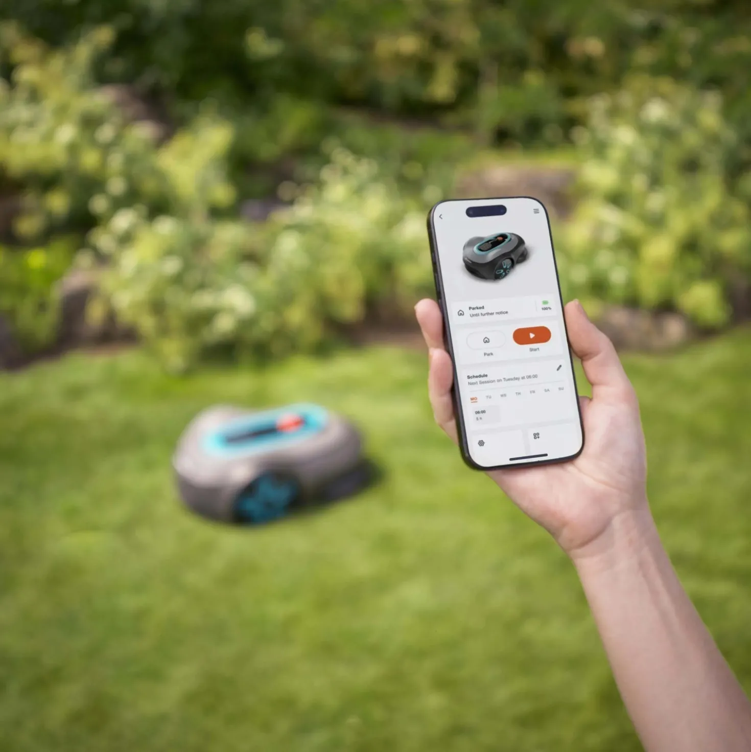 Robot tagliaerba a batteria Gardena Sileno Max 1200 m²