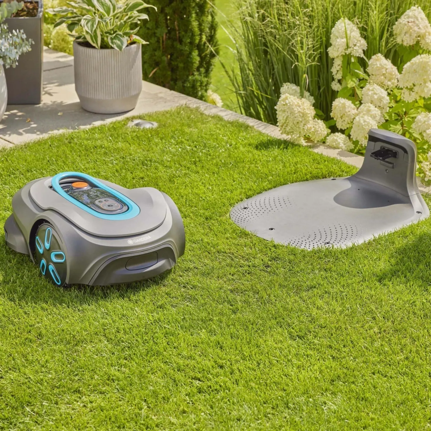 Robot tagliaerba a batteria Gardena Sileno Max 1200 m²