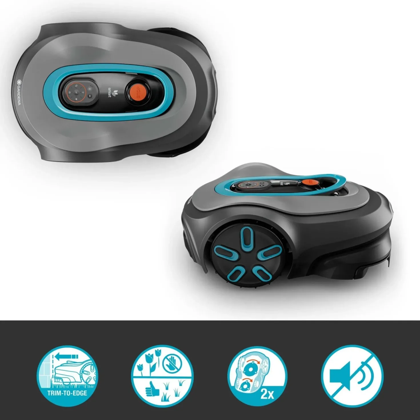 Robot tagliaerba a batteria Gardena Sileno Max 1200 m²