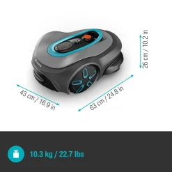Robot tagliaerba a batteria Gardena Sileno Max 1200 m²