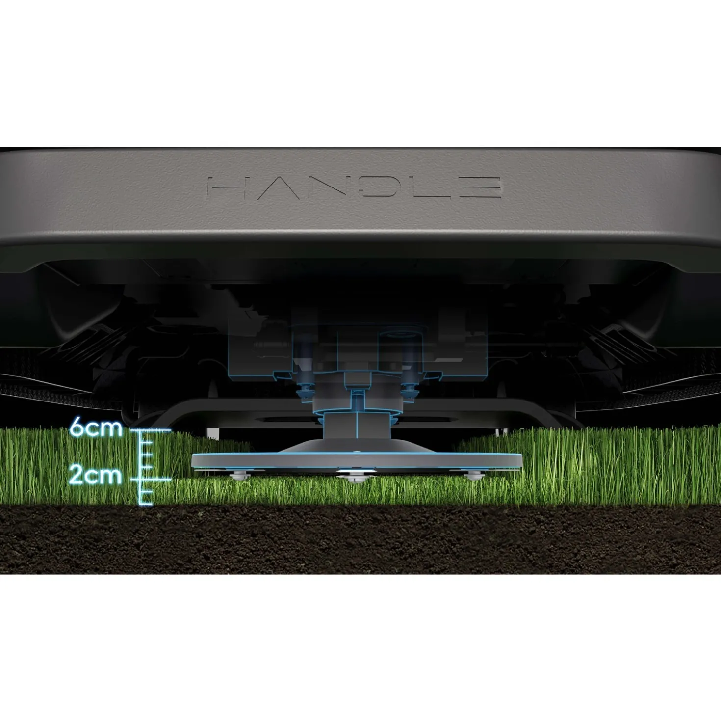 Robot tagliaerba a batteria Mova 600 + Garage 600 m²