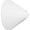 Rosone conico per punto luce da soffitto Ø 110 mm bianco