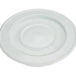 Rosone laccato con coperchio Ø 15 cm bianco