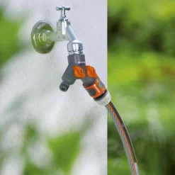 Rubinetto a 2 vie Gardena per filetti da 26,5 mm (G 3/4")
