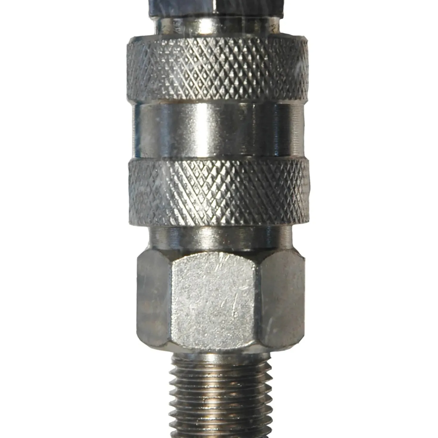 Rubinetto aria compressa universale pneumatico 10 mm x 3/8" maschio