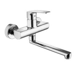 Rubinetto cucina monoc. lavello a muro linea lime cromo