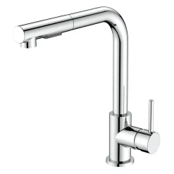 Rubinetto cucina monocomando canna alta Phoenix cromo