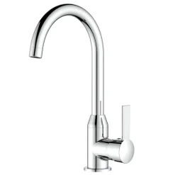 Rubinetto cucina monocomando canna alta Amsterdam cromo