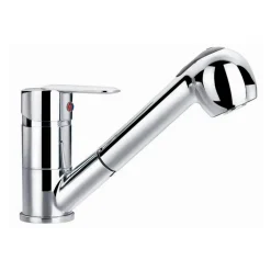 Rubinetto cucina monocomando Ray doccetta estraibile cromo