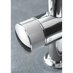Rubinetto cucina monocomando Grohe Blue Pure BauCurve starter kit cromo