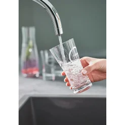 Rubinetto cucina monocomando Grohe Blue Pure BauCurve starter kit cromo