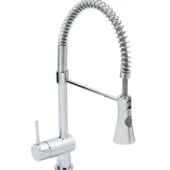 Rubinetto cucina monocomando canna alta OBI Raso cromo