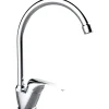 Rubinetto cucina monocomando Eva canna alta cromo