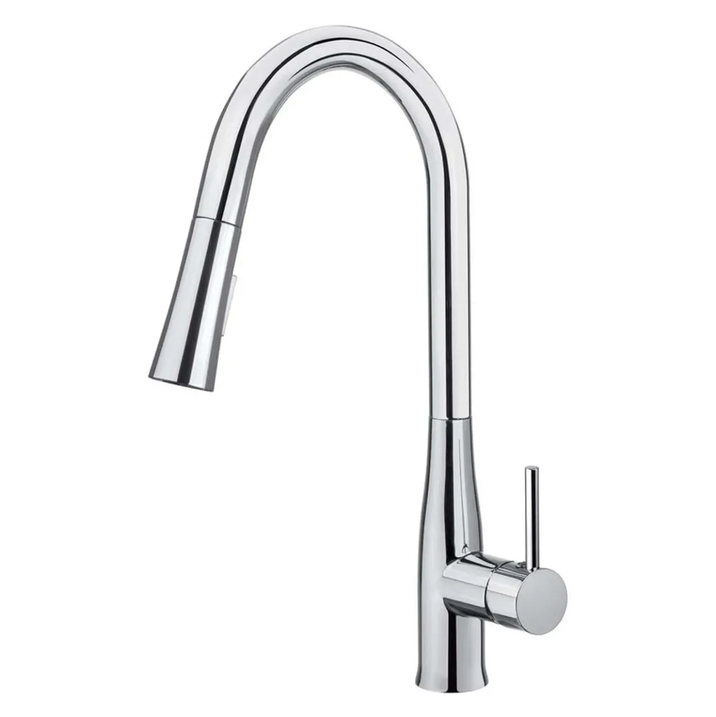 Rubinetto da cucina bocca estraibile 2 getti Idrostile cromo