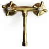 Rubinetto da esterno a parete in ottone attacco 1/2"