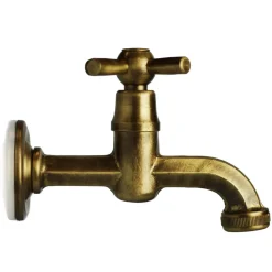 Rubinetto da esterno ornamentale in ottone bronzato R7 13 mm (1/2