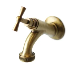 Rubinetto da esterno ornamentale in ottone bronzato R10 13 mm (1/2")