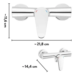Rubinetto doccia baliv DU-5060 cromo