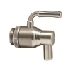 Rubinetto inox olio a sfera con bocchello drop top antigoccia