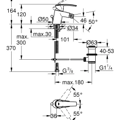 Rubinetto monocomando Grohe Start