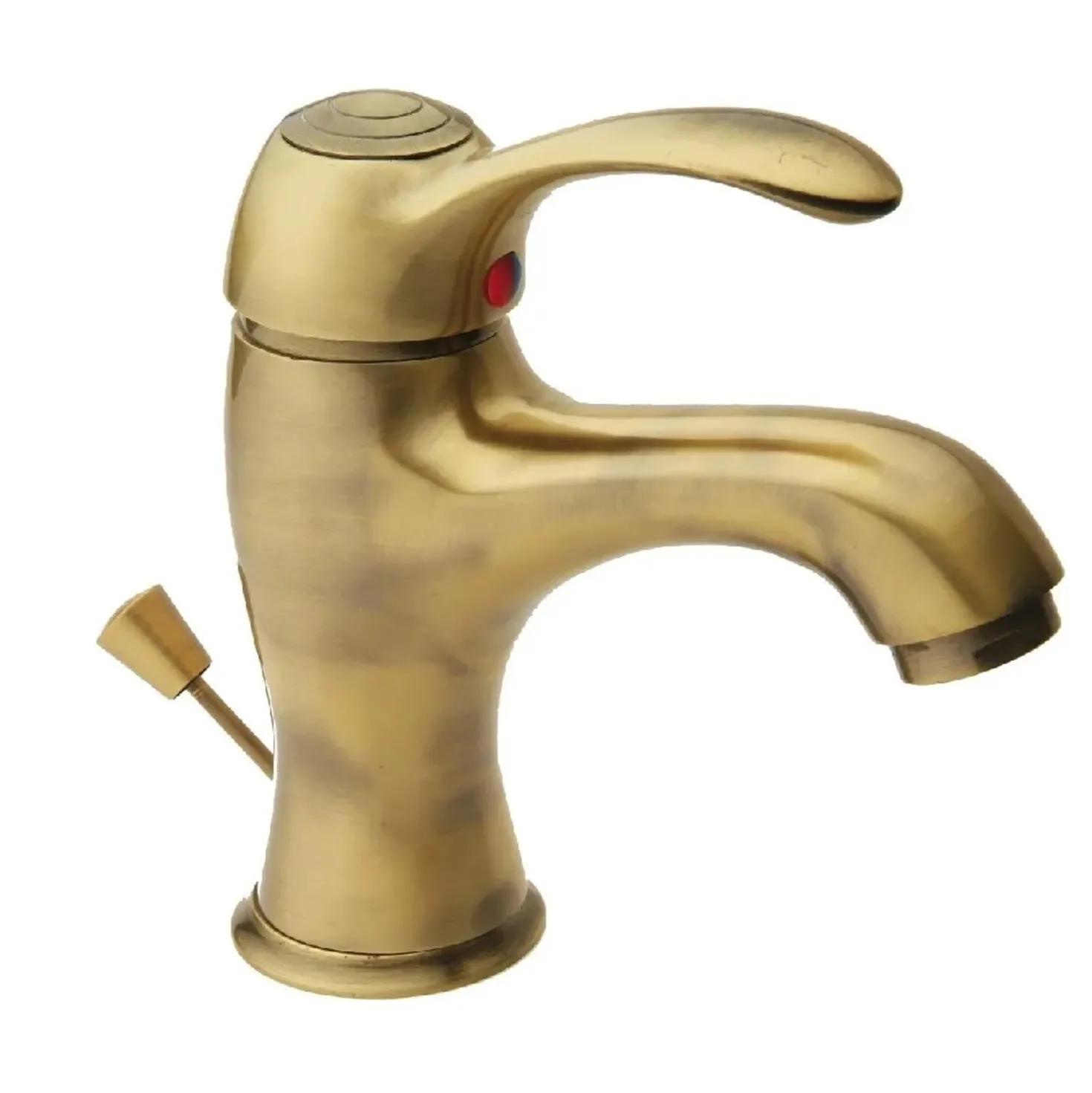 Rubinetto per lavabo Distri vecchio ottone