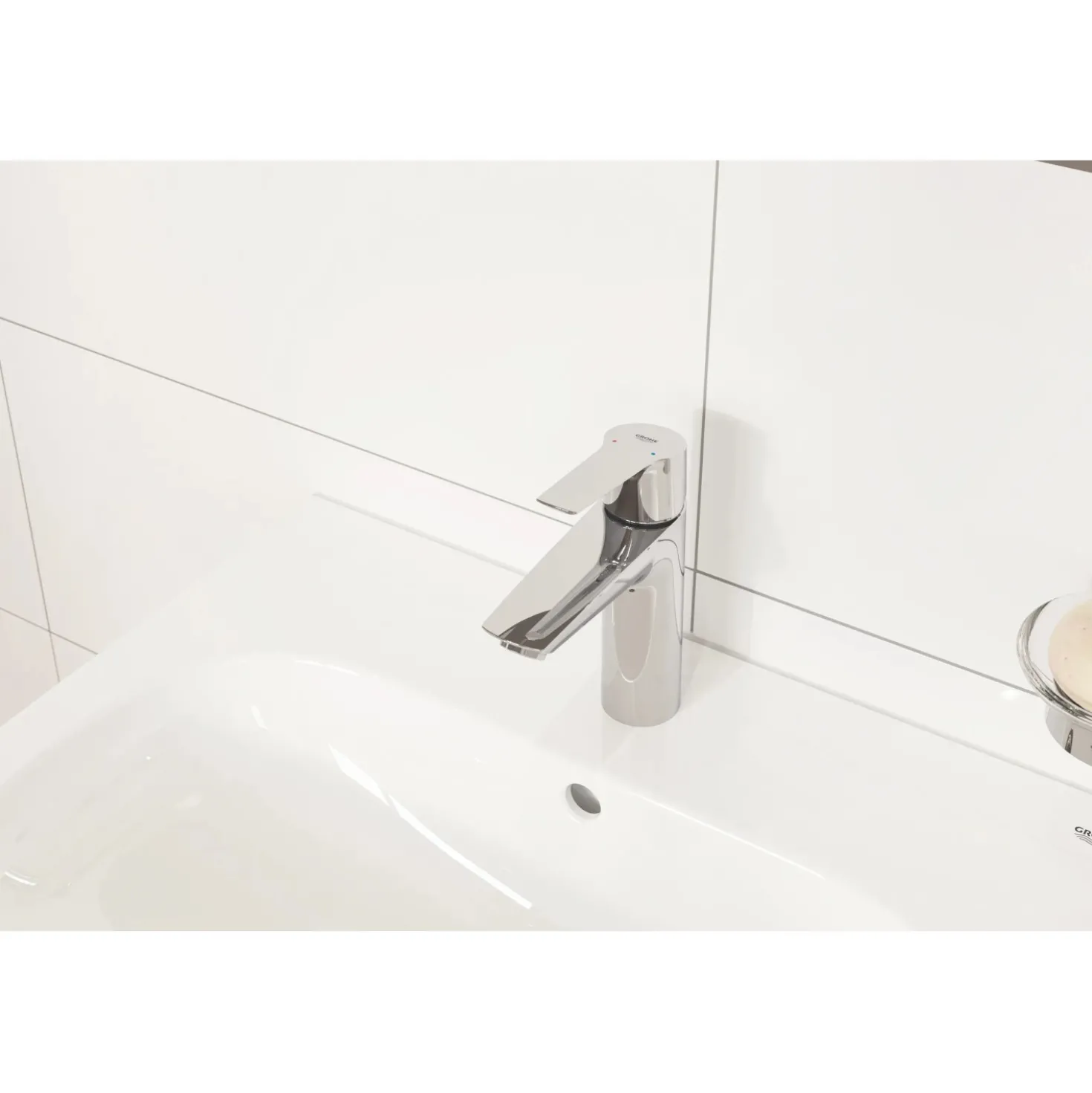 Rubinetto per lavabo Grohe Start Edge cromo tg S
