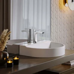 Rubinetto per lavabo Omega cromo