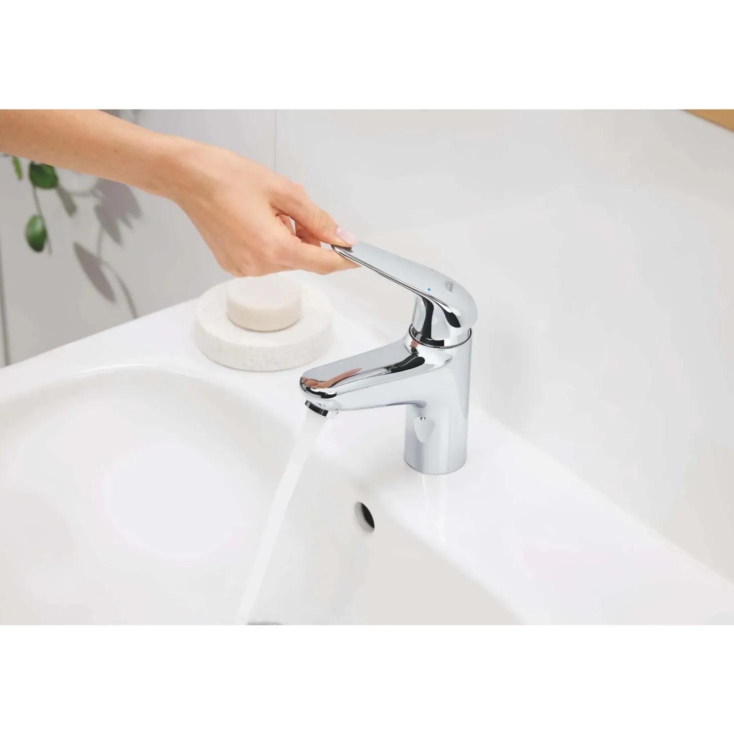 Rubinetto per lavabo Swift tg S cromo
