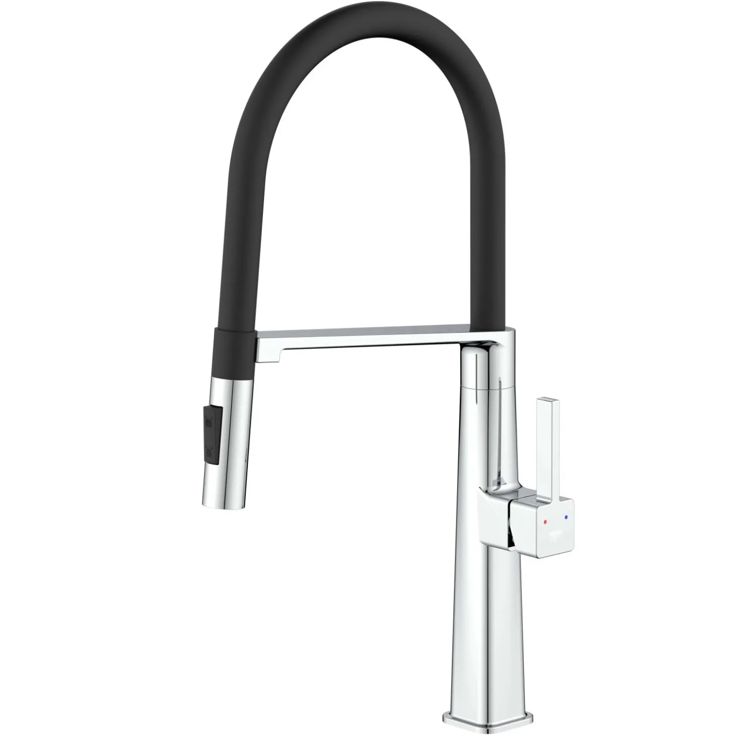 Rubinetto per lavabo Tokyo quadrato cromo
