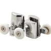 Rulli inferiori doppi box doccia vetro 6 mm Idrostile ø23 mm bianco