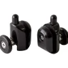 Rulli inferiori sganciabili box doccia vetro 5 mm Idrostile nero