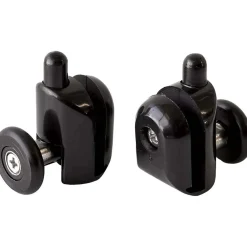 Rulli inferiori sganciabili box doccia vetro 5 mm Idrostile nero