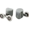 Rulli superiori doppi box doccia vetro 5 mm Idrostile ø25 mm grigio